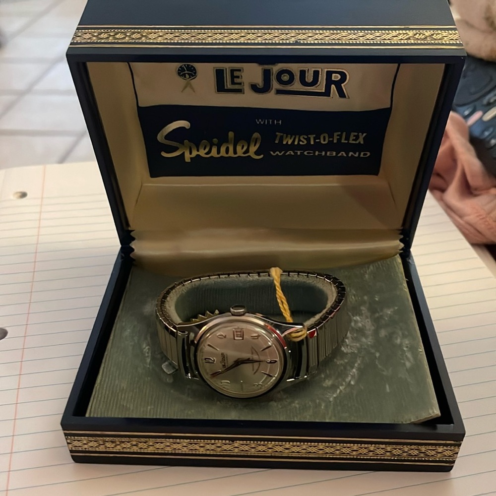 LeJour with Spiedel with Twist-O-Flex wristband